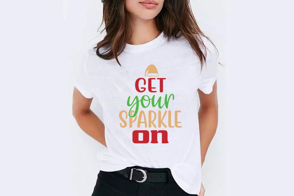 Christmas Svg Design, Get Your Sparkle