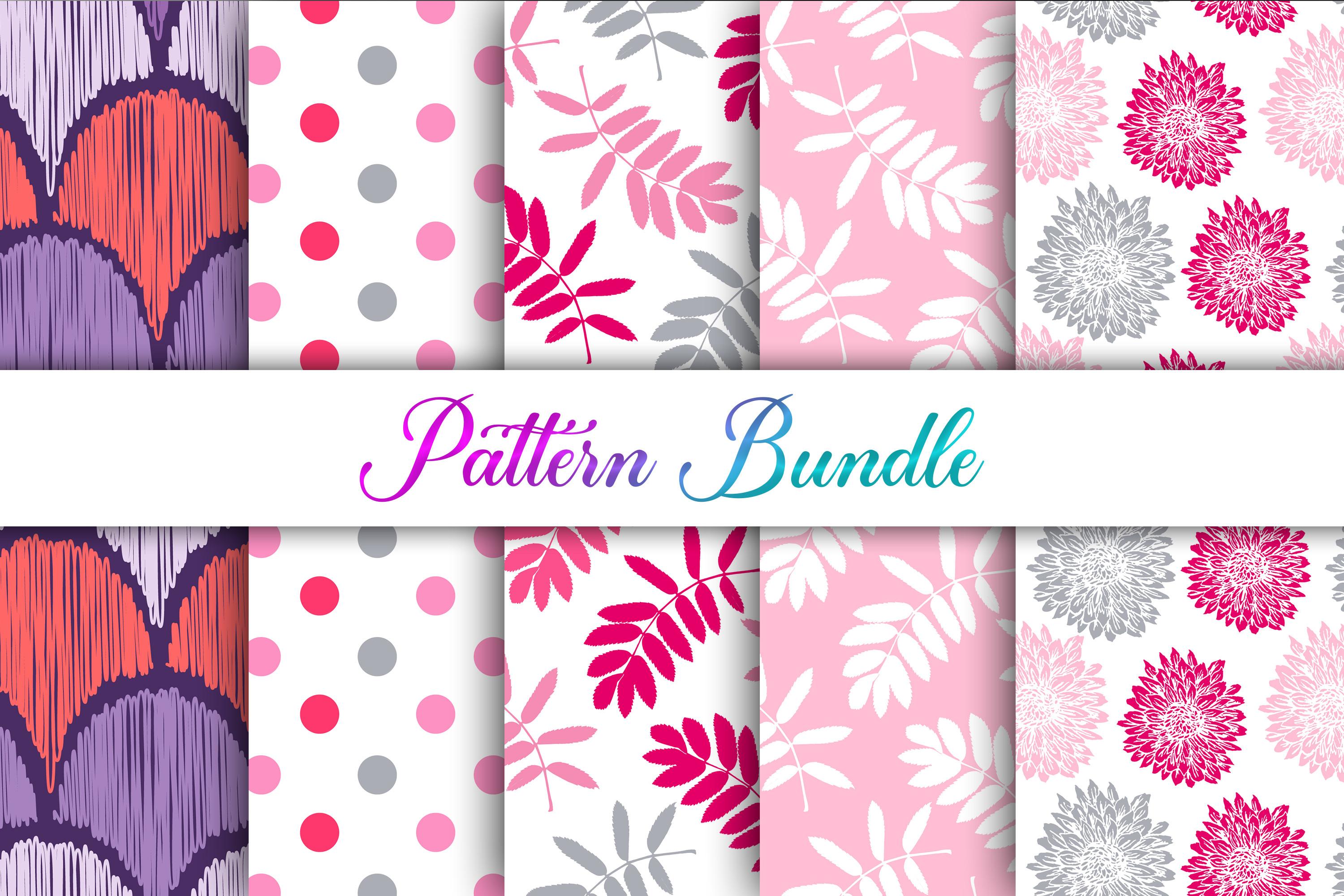 Patterns Bundle Seamless Pattern Set