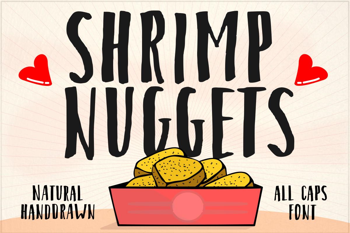 Shrimp Nuggets Font