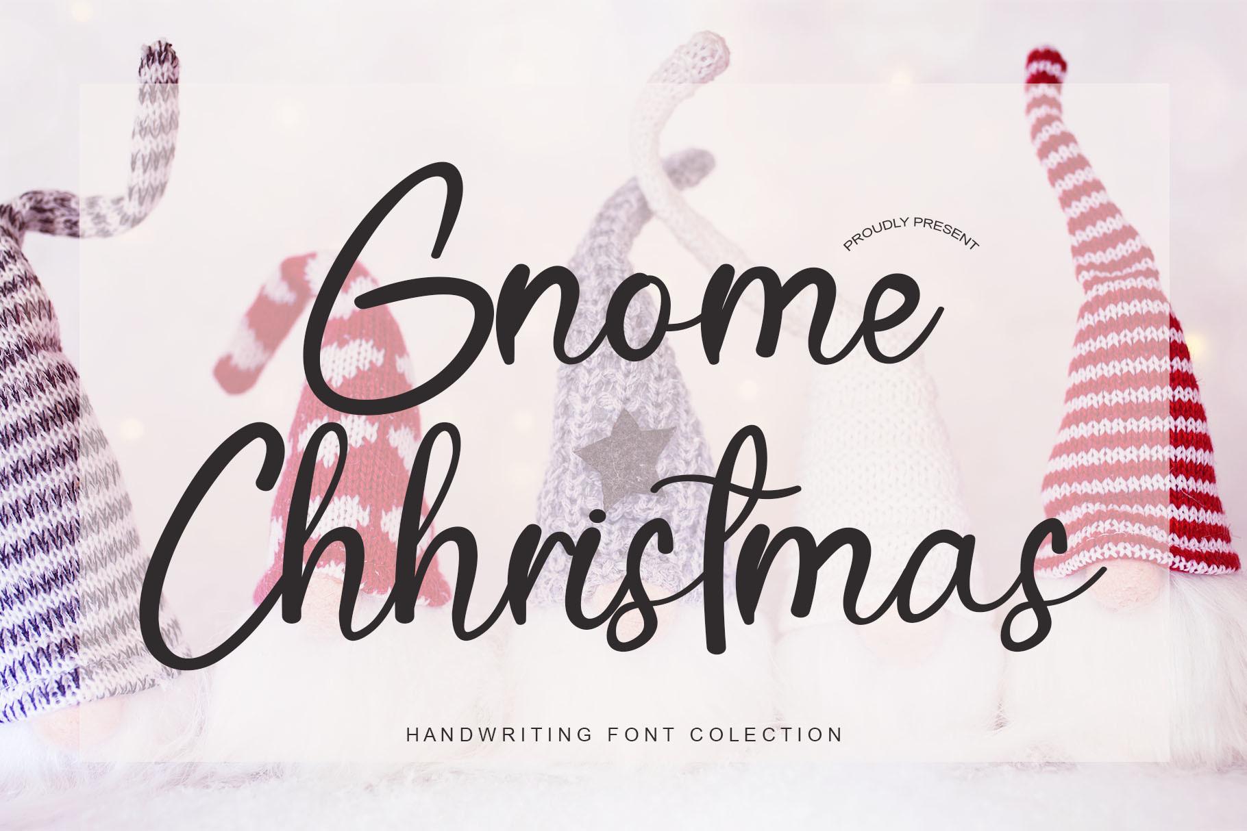 Gnome Christmas Font