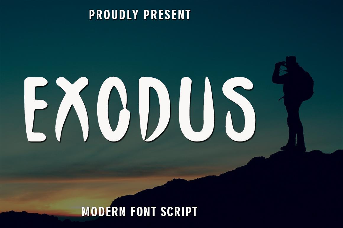 Exodus Font