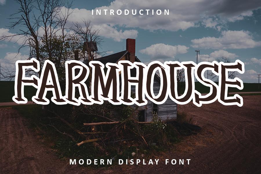 Farmhouse Font