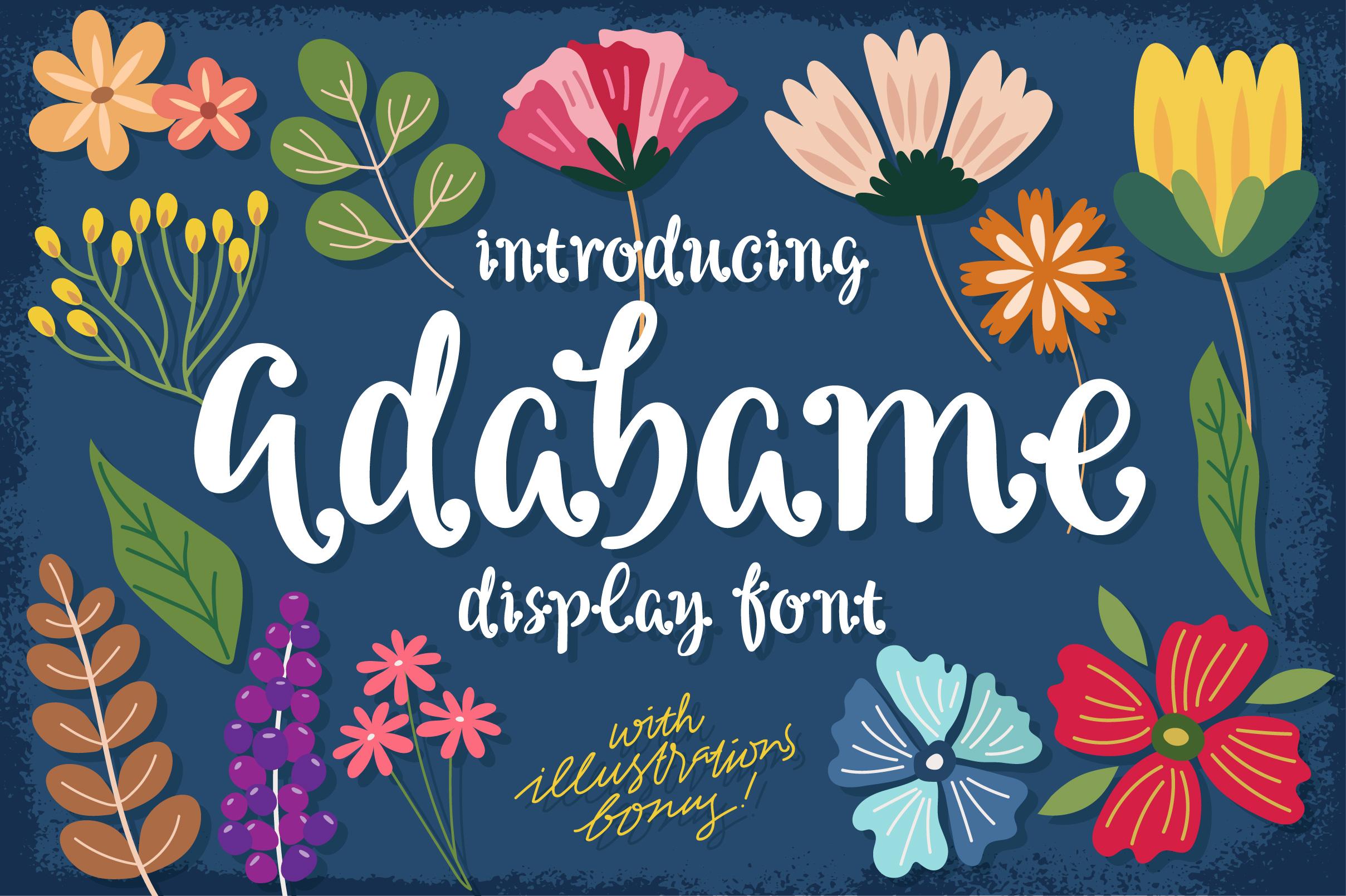 Adabame Font