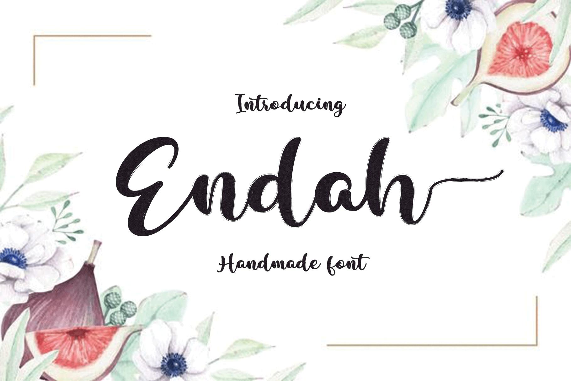 Endah Font
