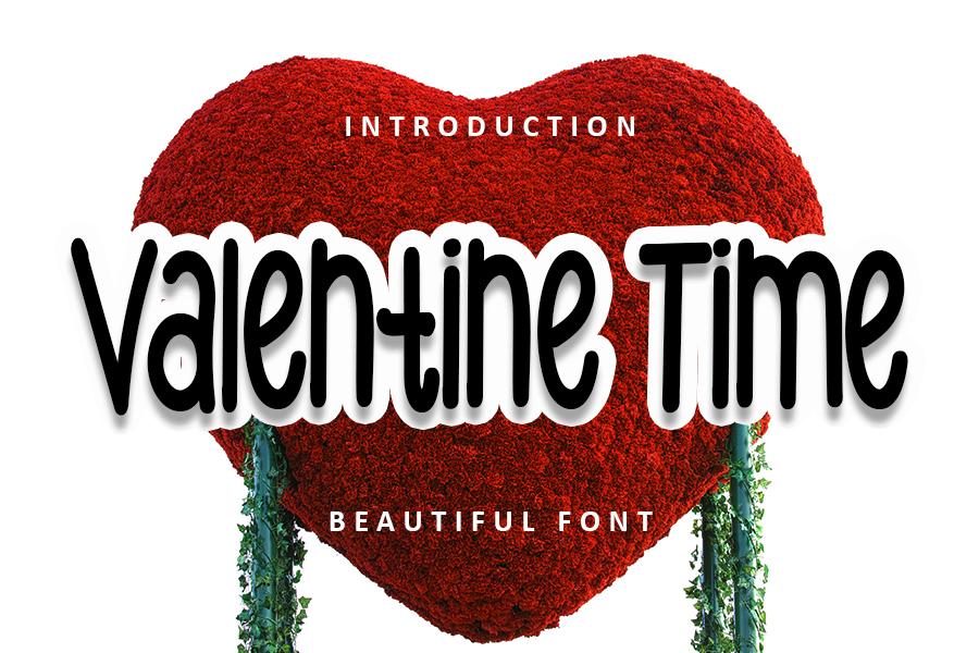 Valentine Time Font