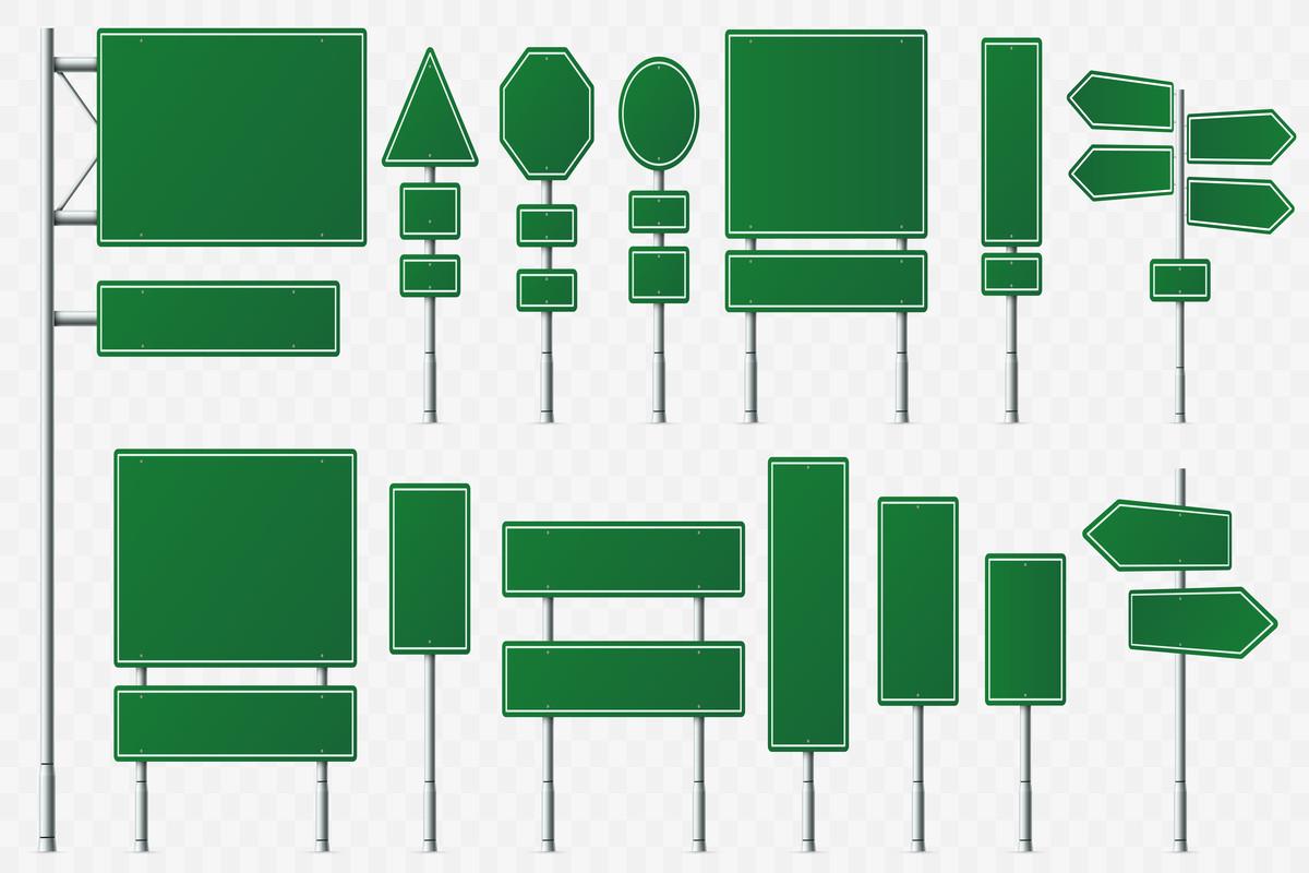 Direction Sign Board