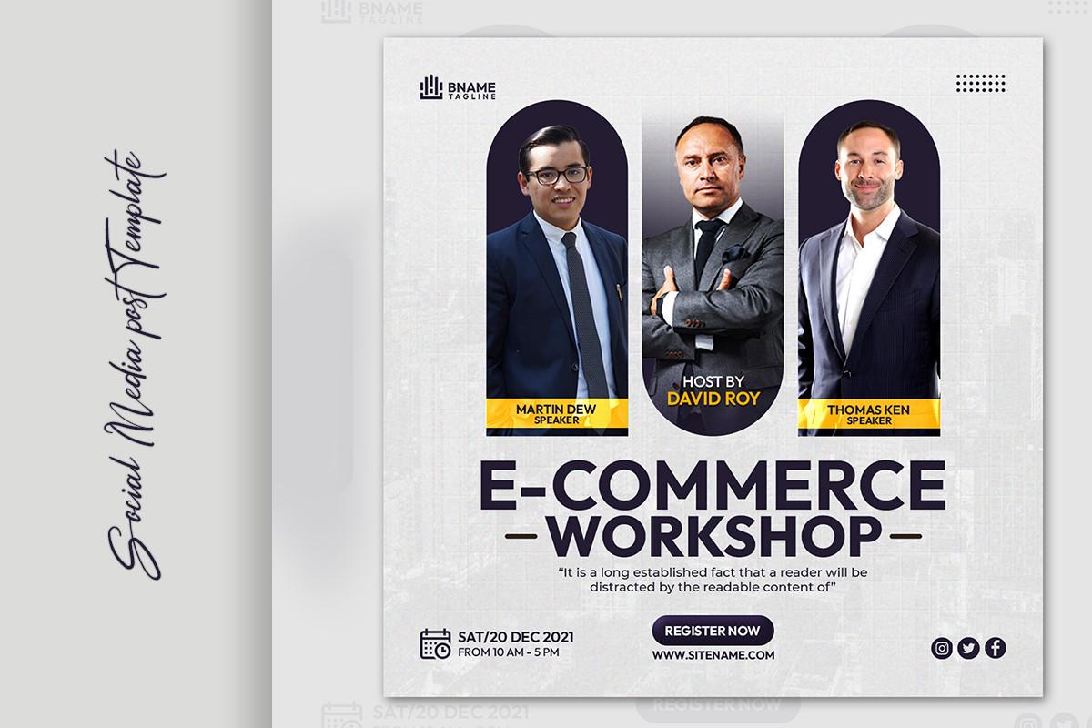 Ecommerce Workshop Social Media Post