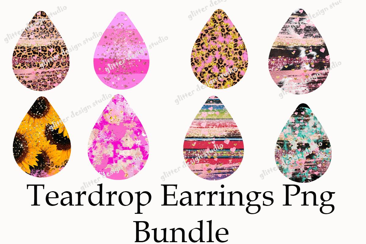 Teardrop Earrings Bundle Png
