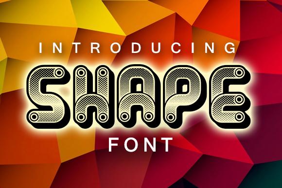Shape Font