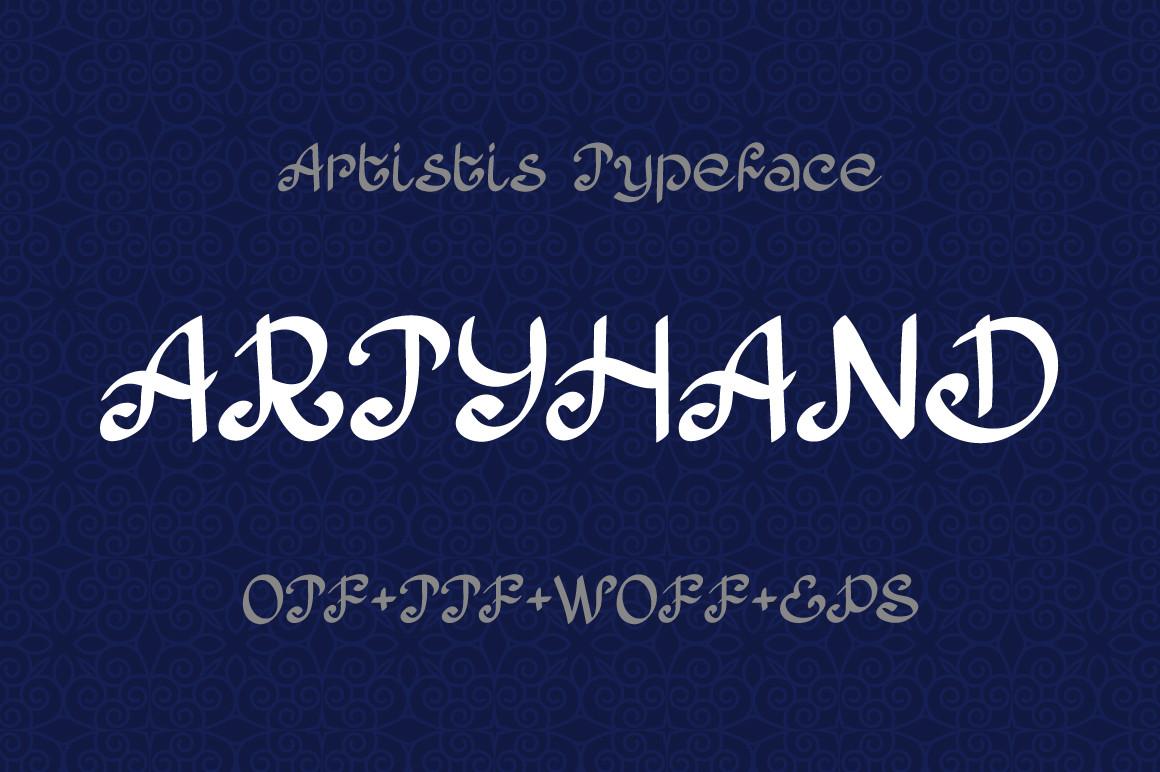 Artyhand Font