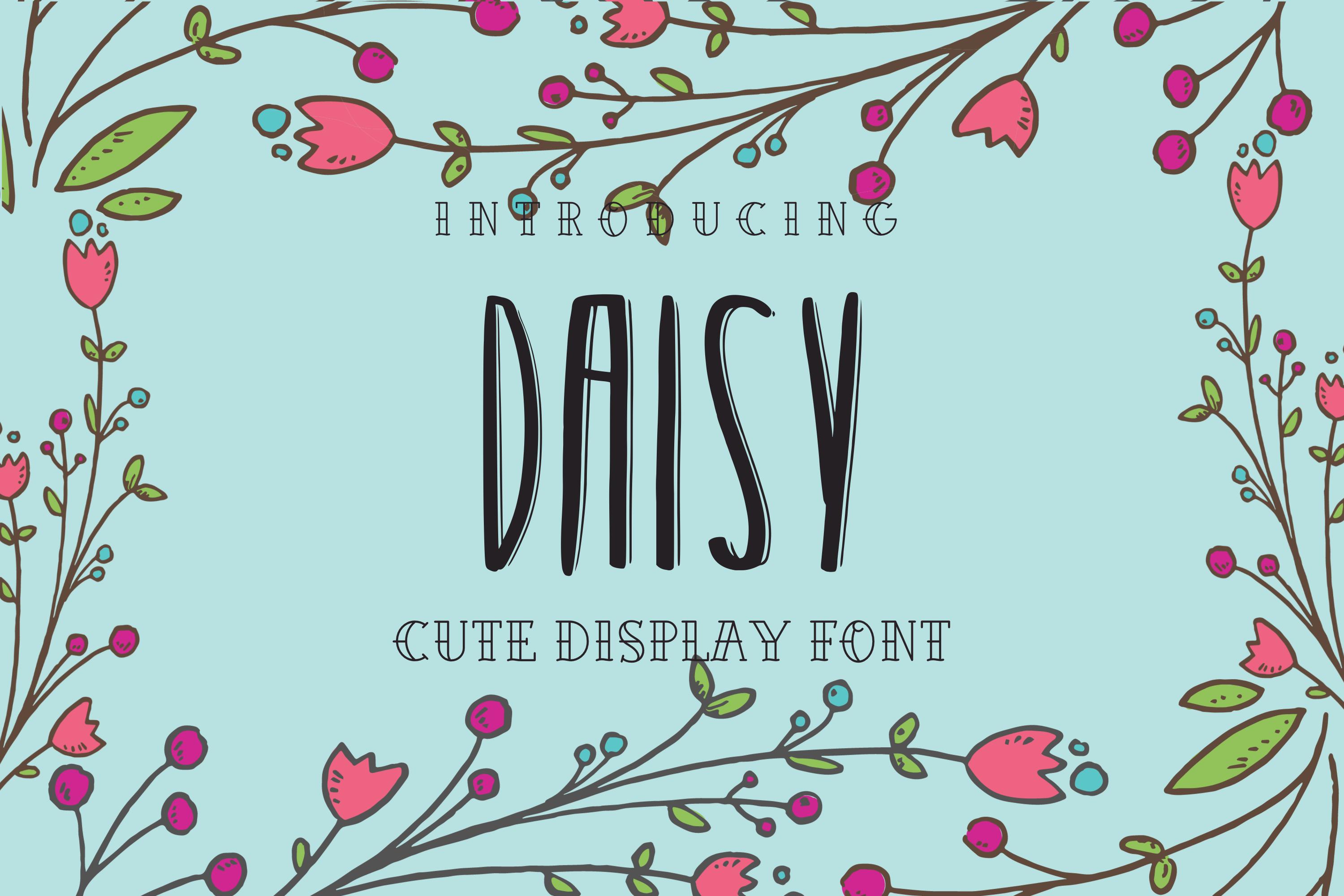 Daisy Font