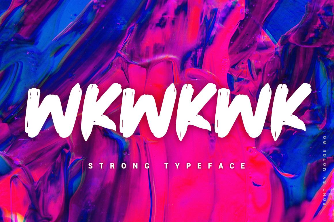 Wkwkwk Font