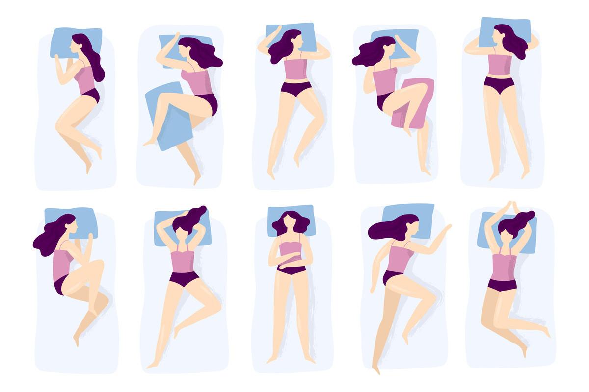 Girl Sleeping Poses