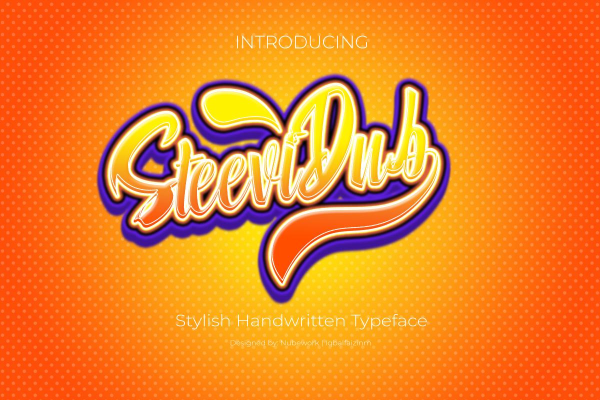 Steevidub Font