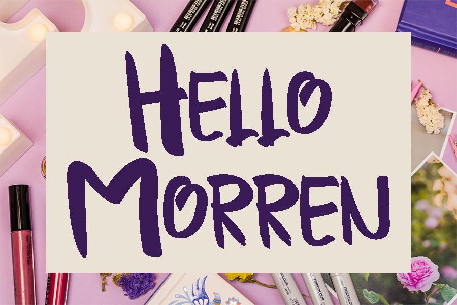 Hello Morren Font