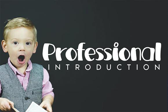 Professional Font