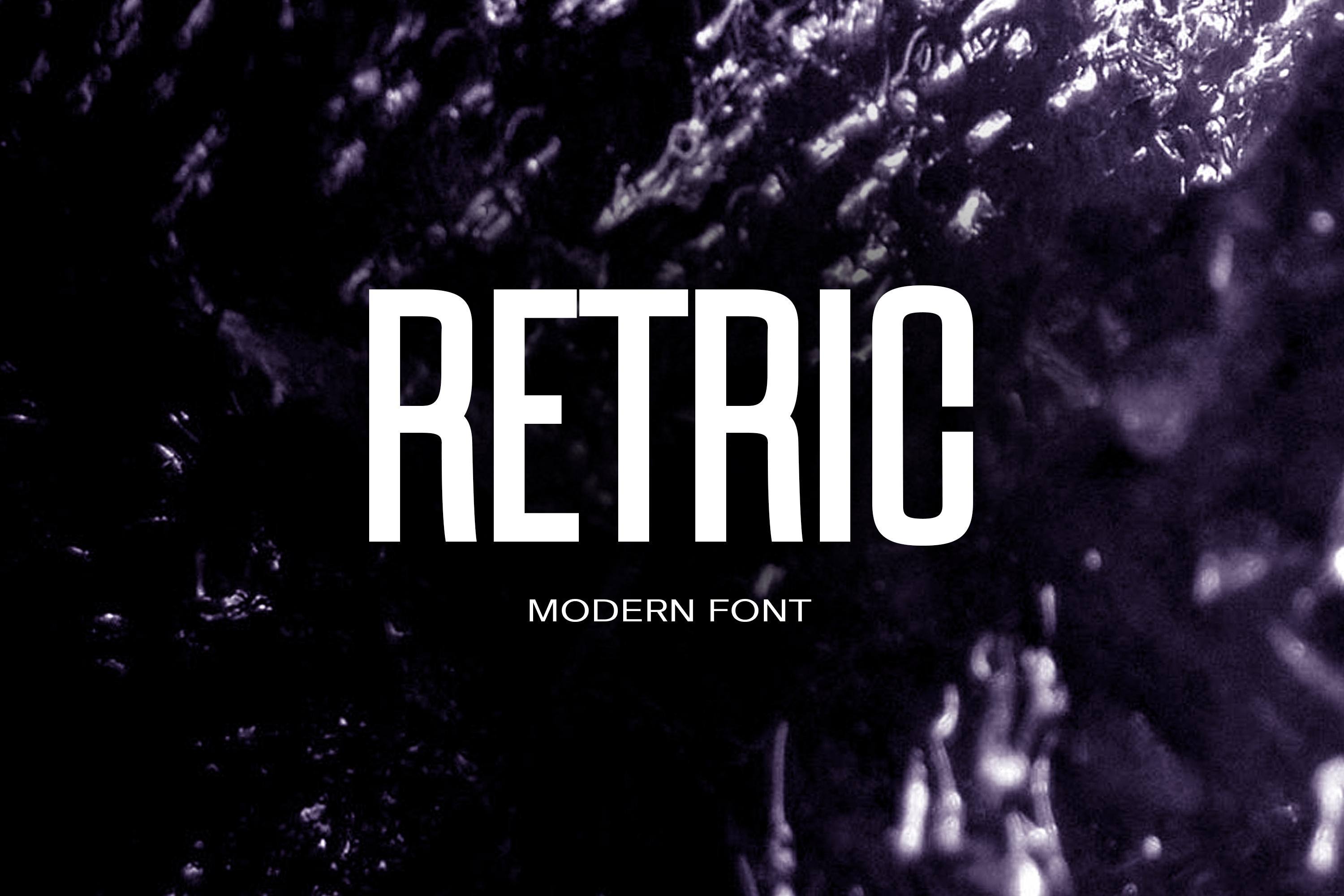 Retric Font