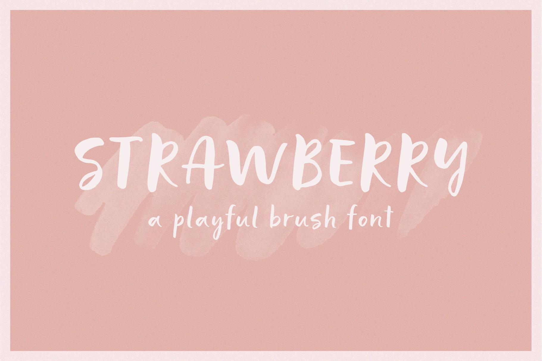 Strawberry Font