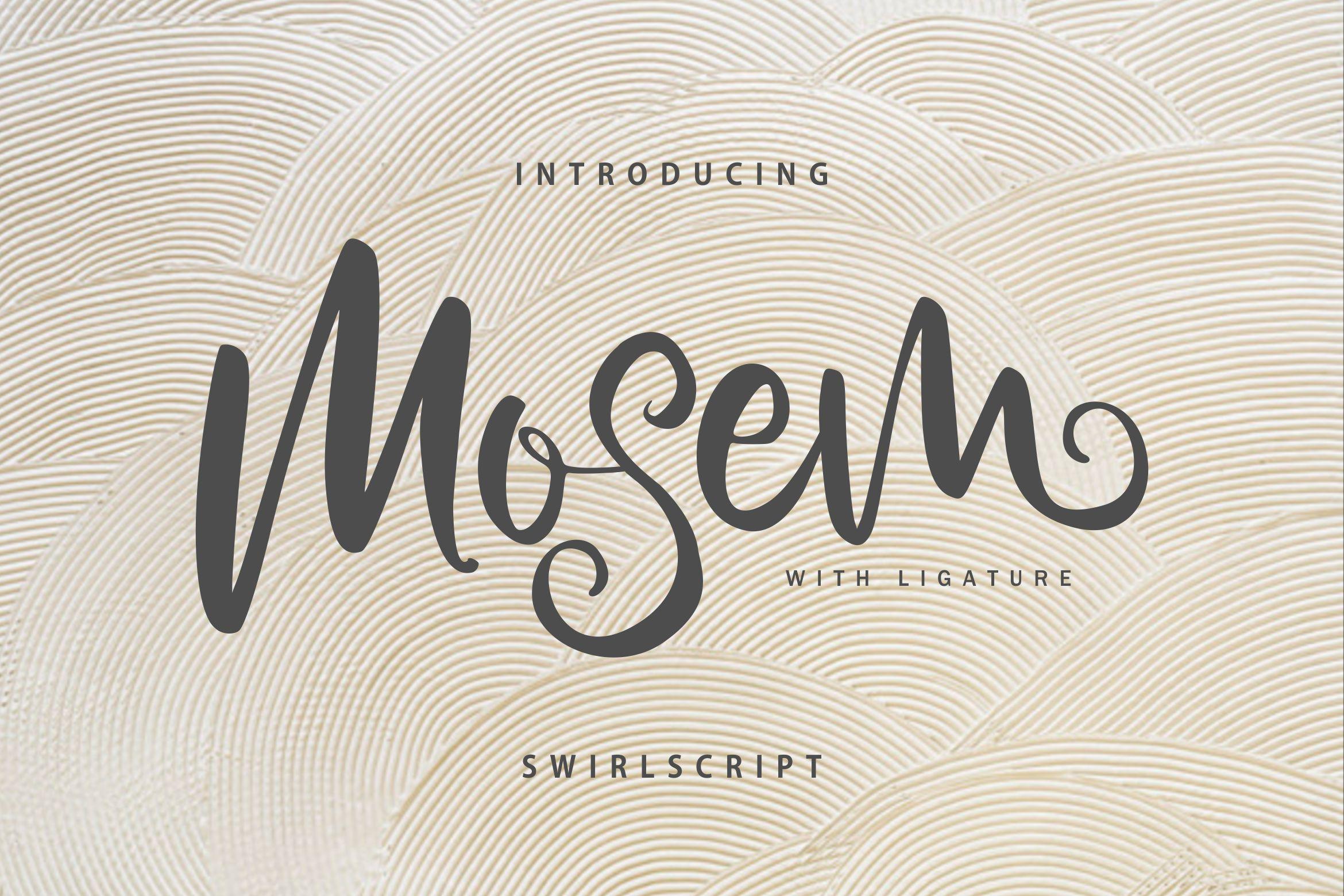 Mosem Font