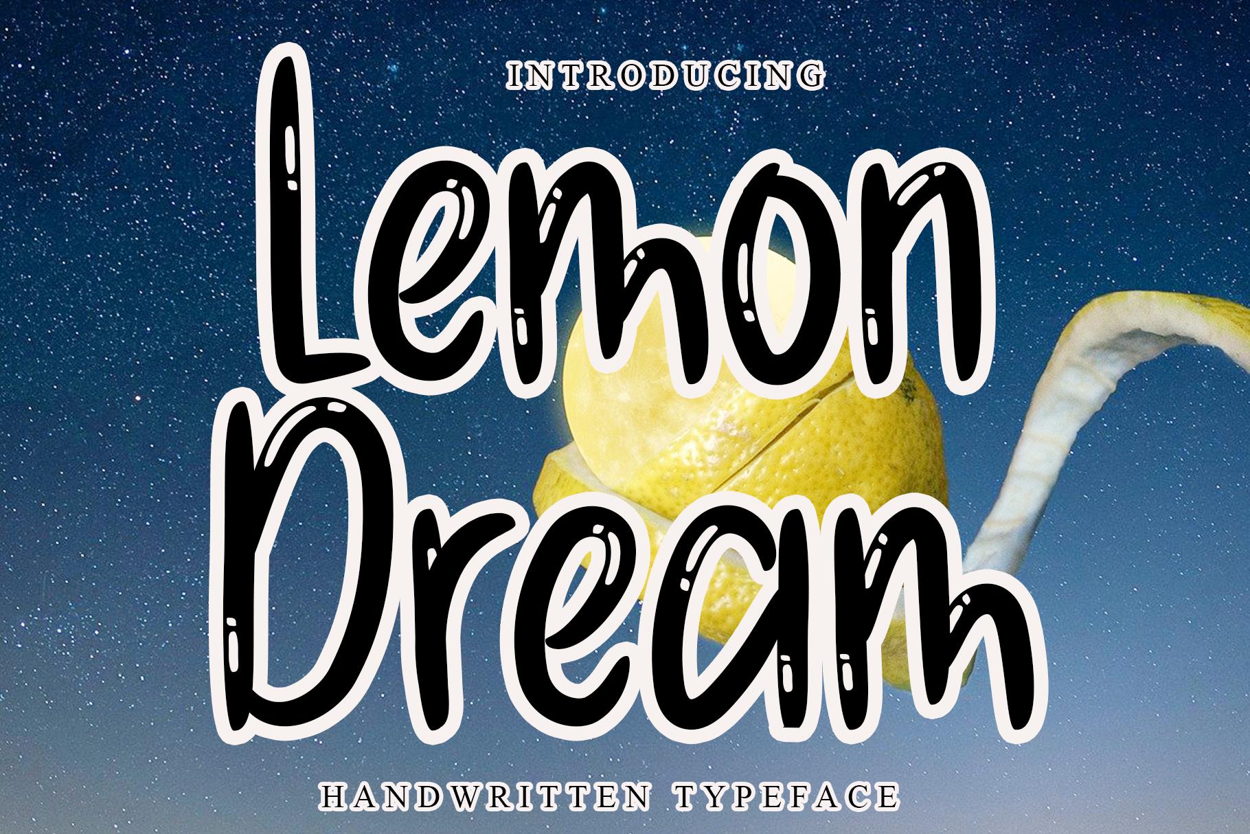 Lemon Dream Font