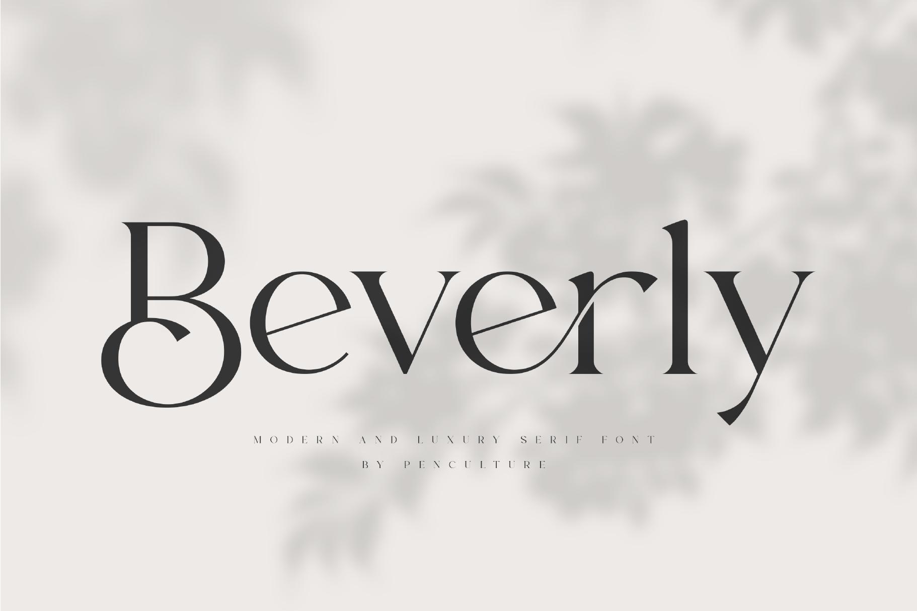 Beverly Font