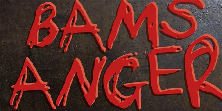 Bams Anger Font