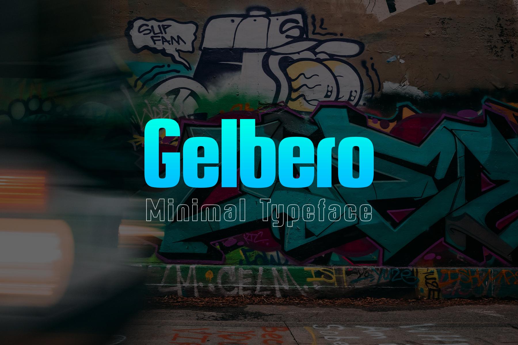 Gelbero Font