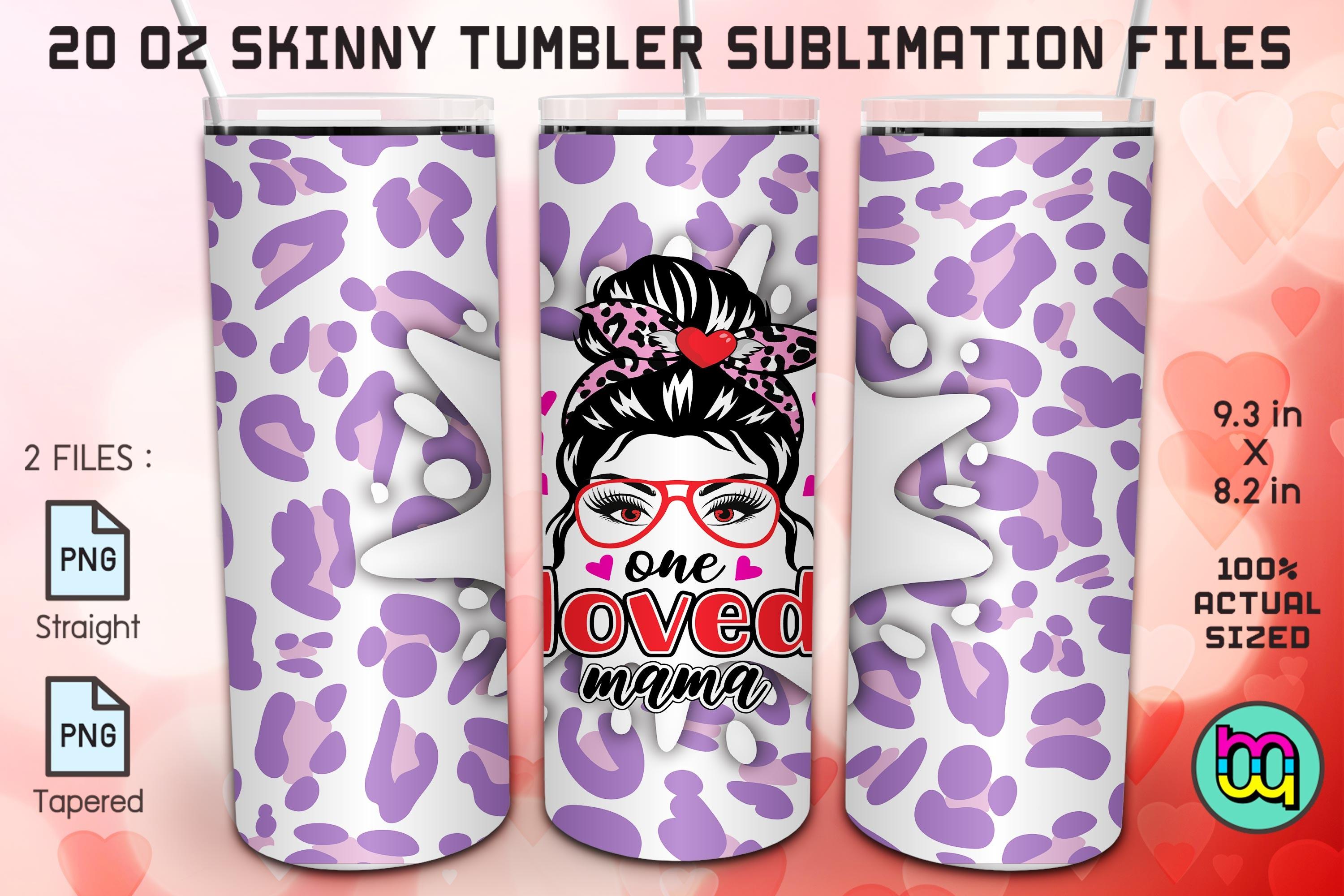 Valentine Leopard Print Mom Life Tumbler