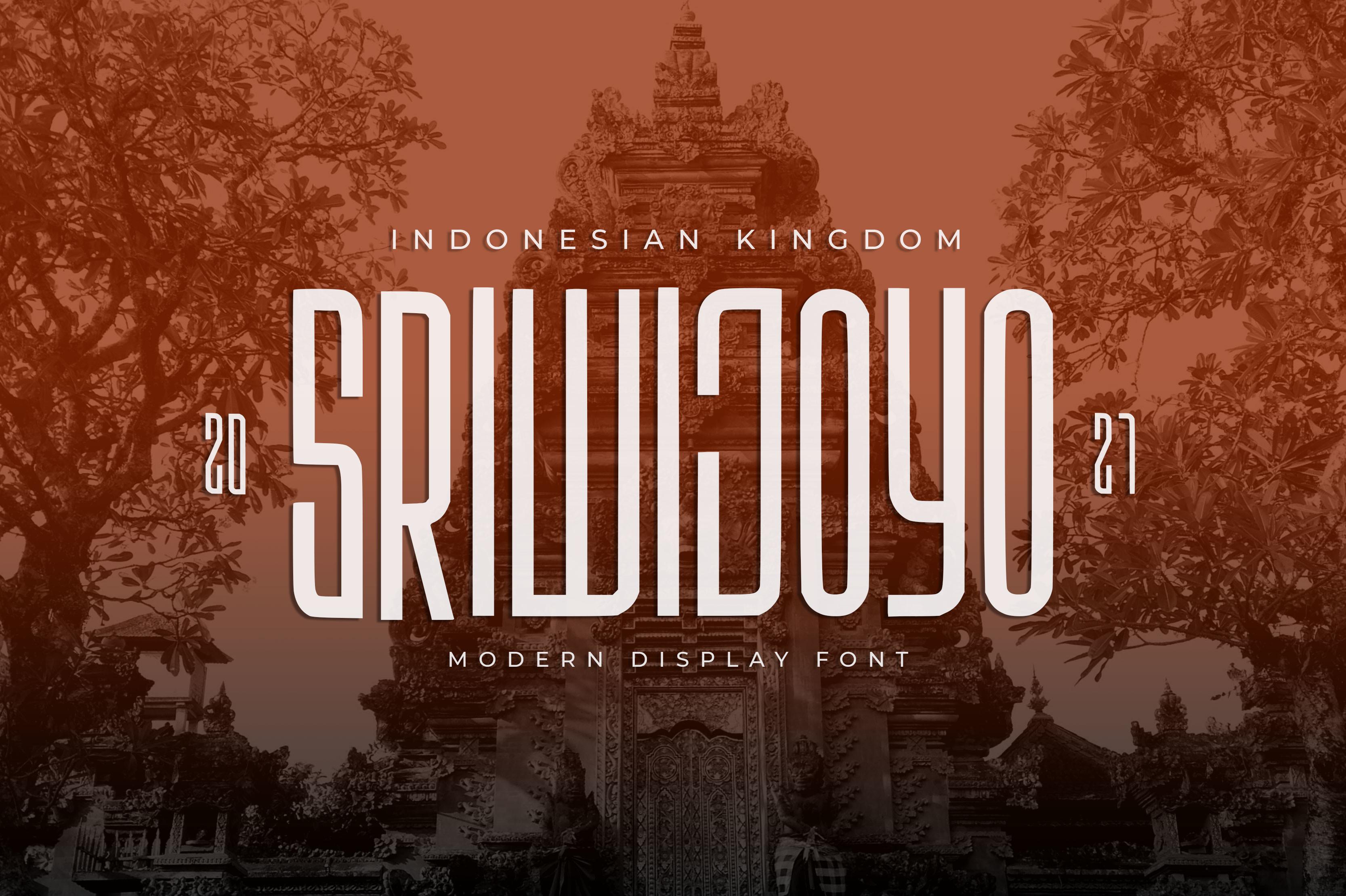 Sriwijoyo Font