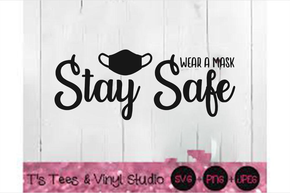 Keychain Design,   Wear a Mask, Stay Saf
