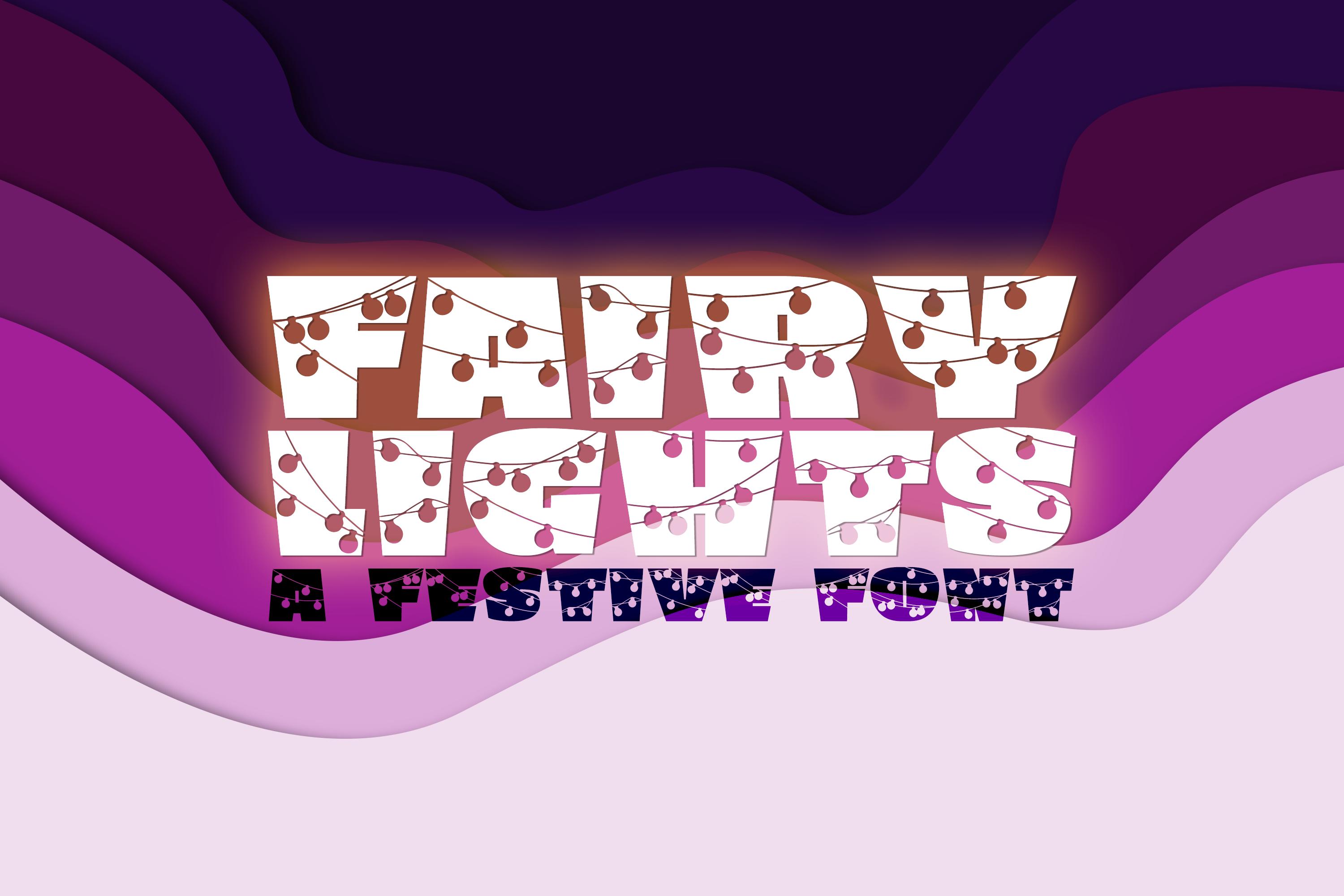 Fairy Lights Font