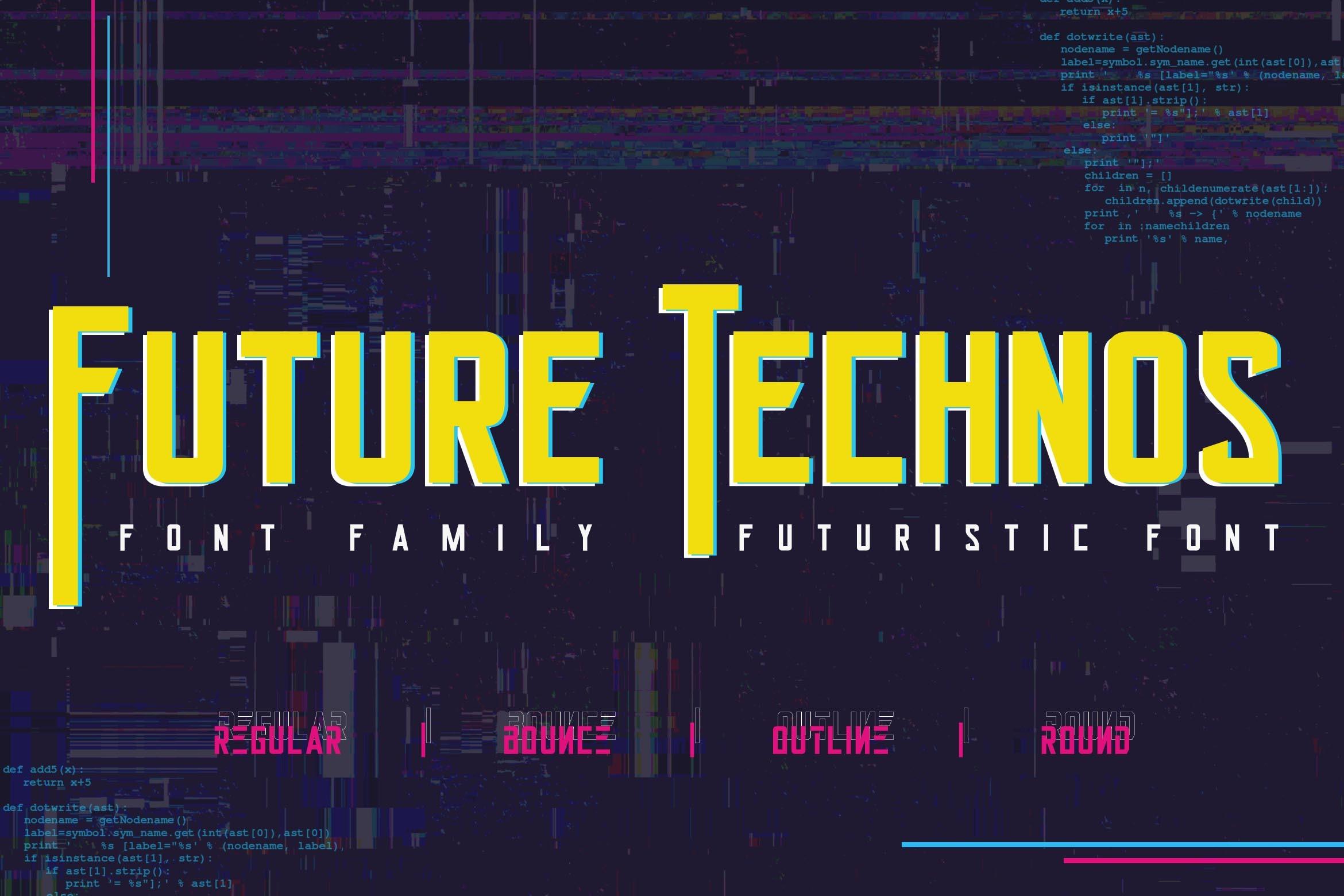 Future Technos Font