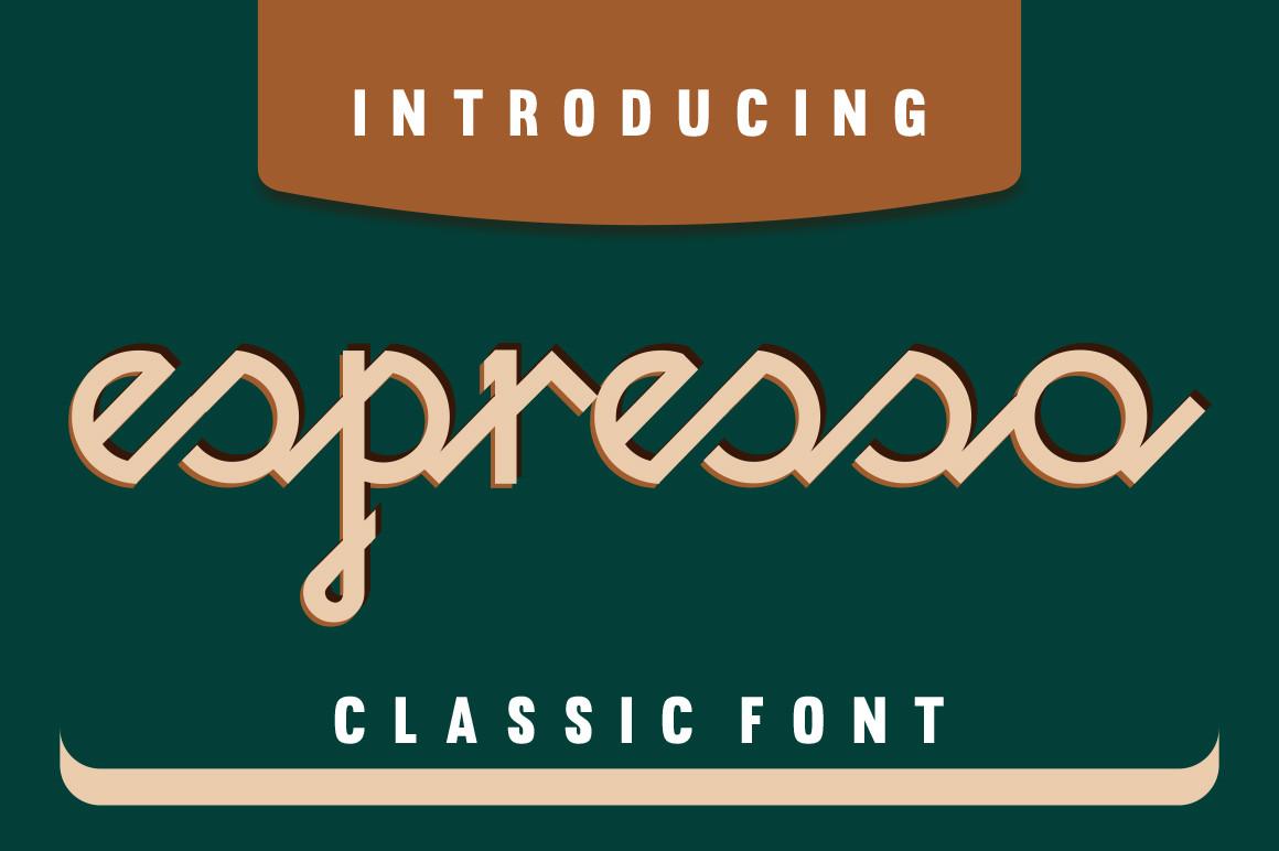 Espresso Font