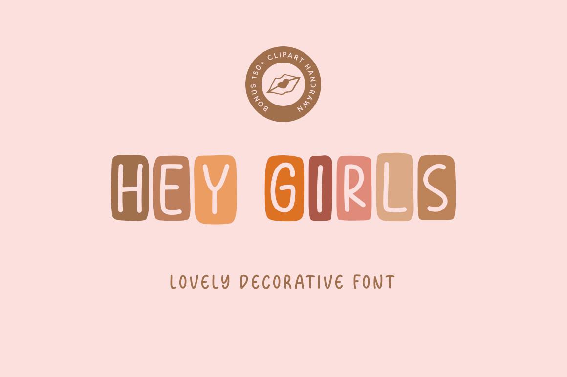 Hey Girls Font