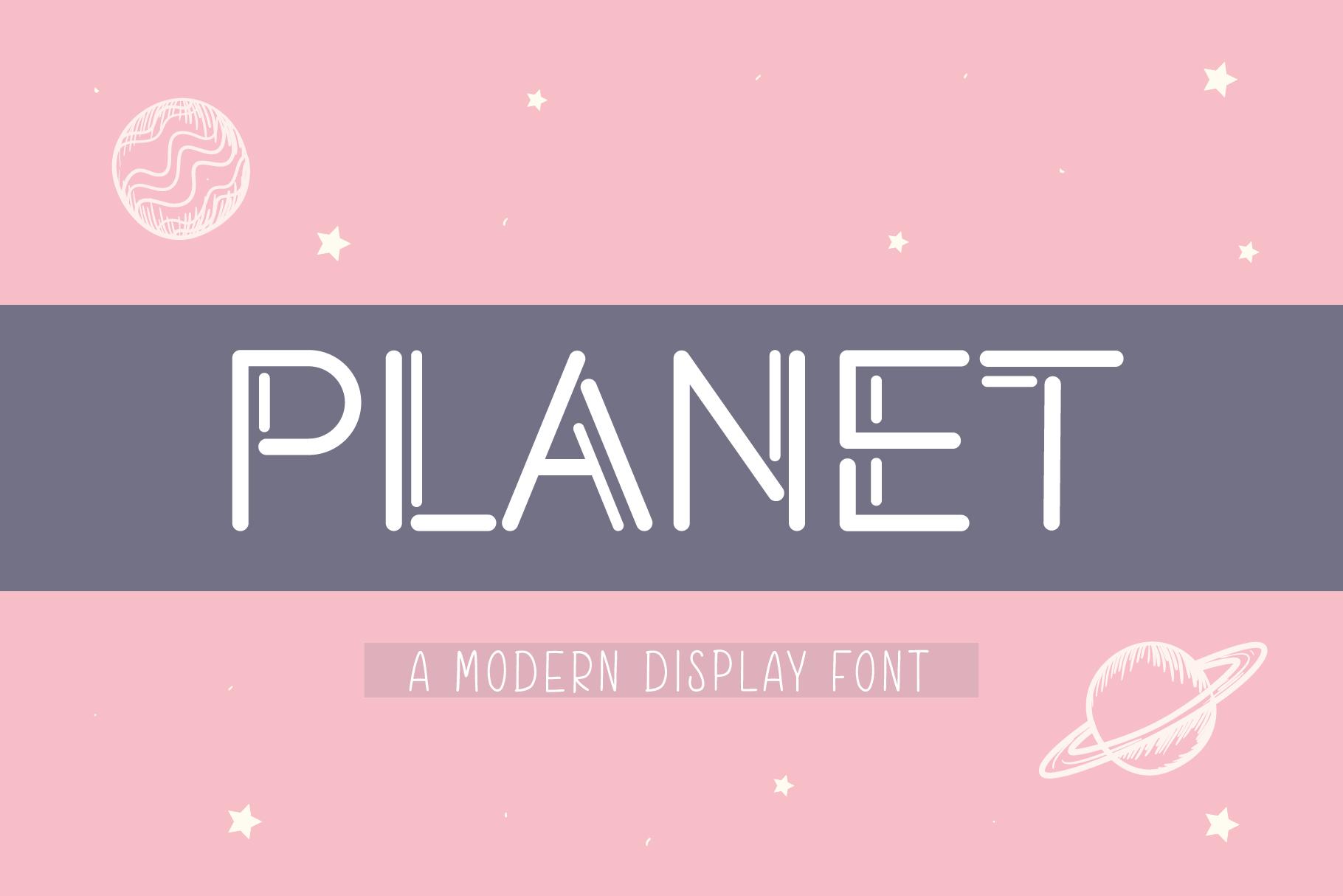 Planet Font