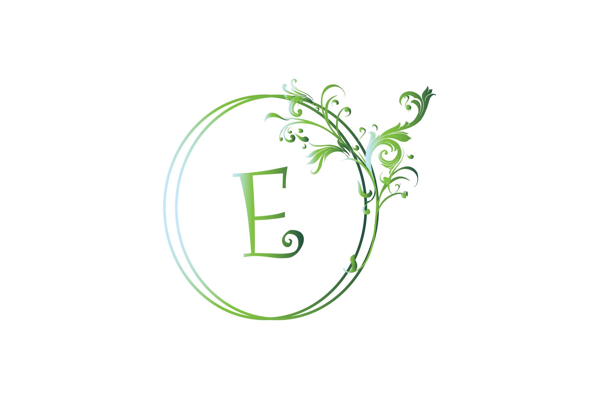 Monogram Flower