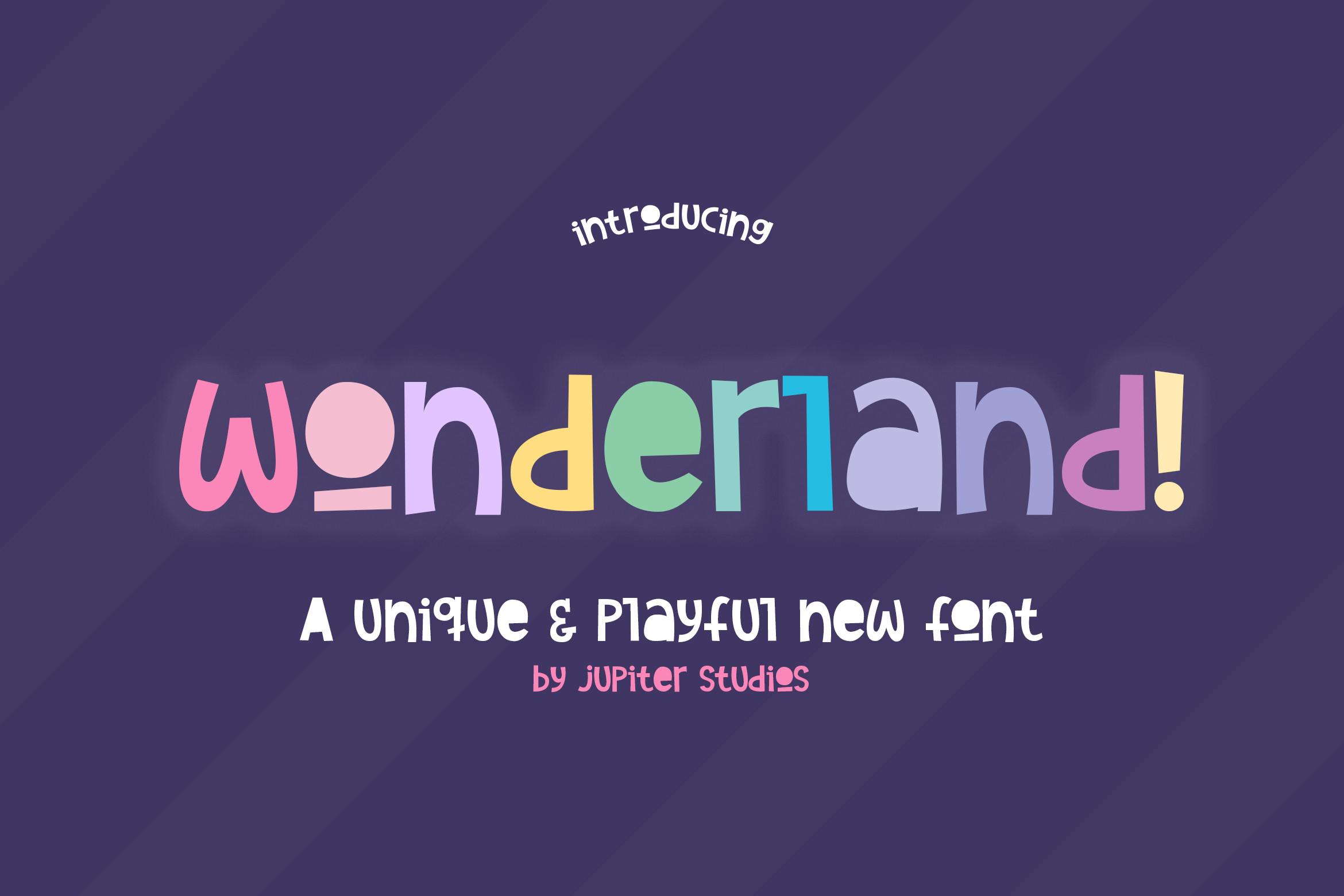 Wonderland Font
