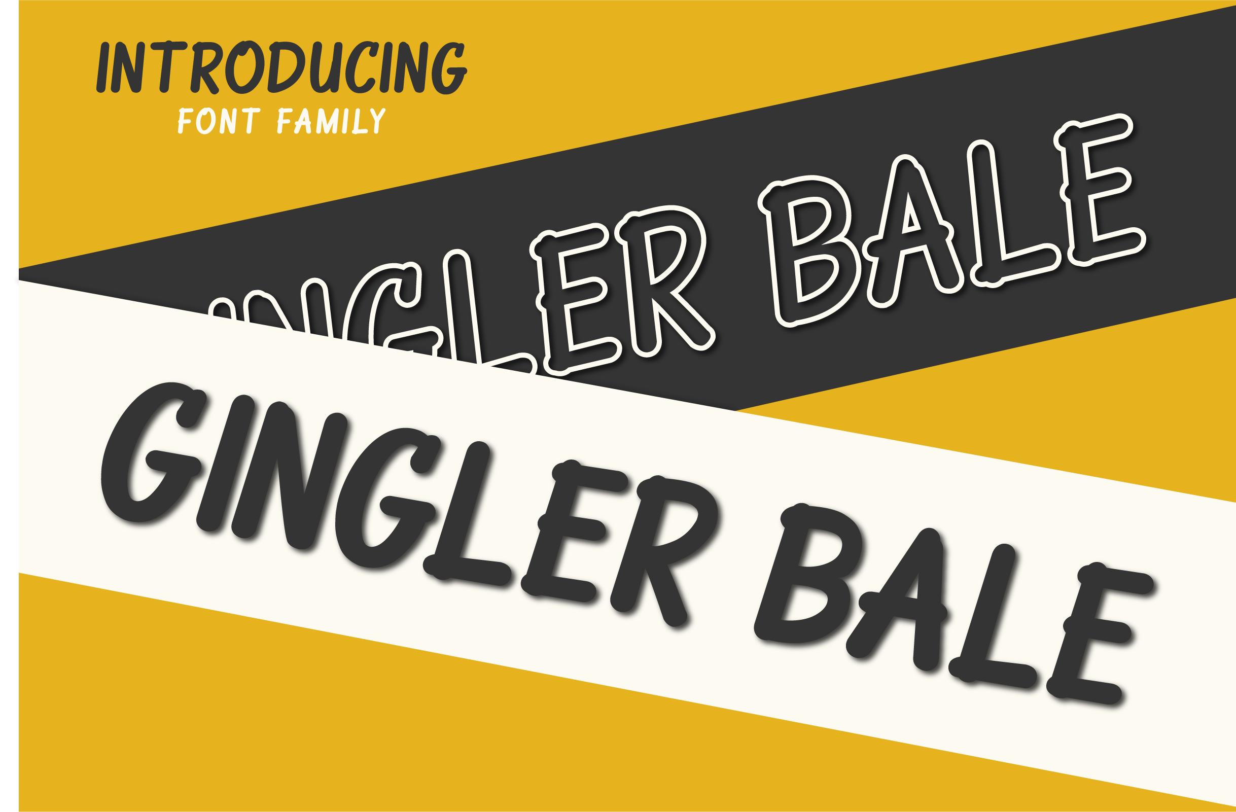 Gingler Bale Font