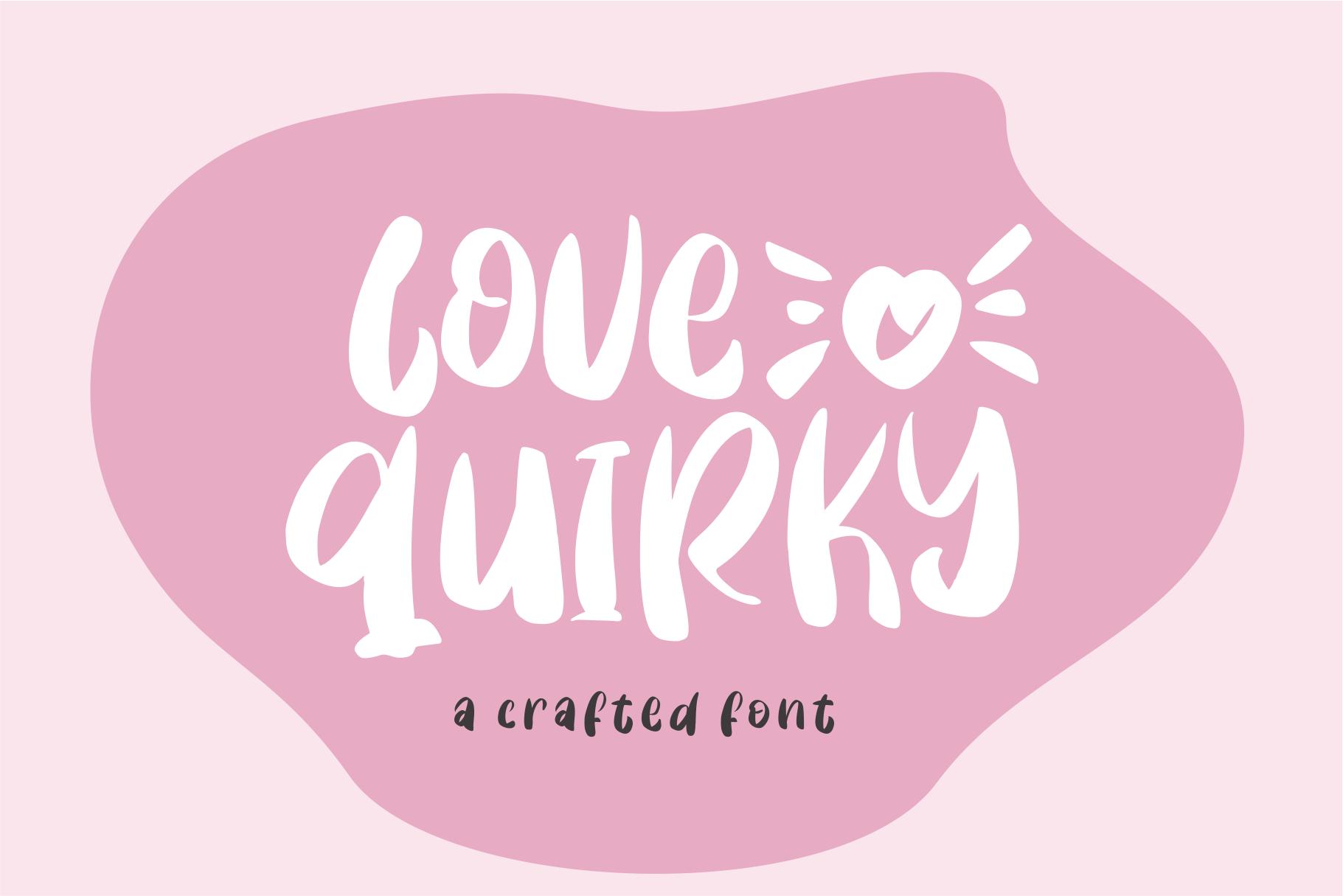 Love Quirky Font