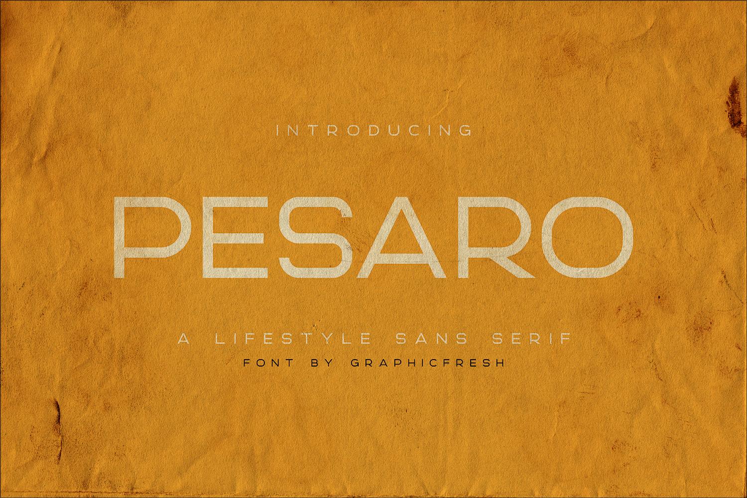 Pesaro Font
