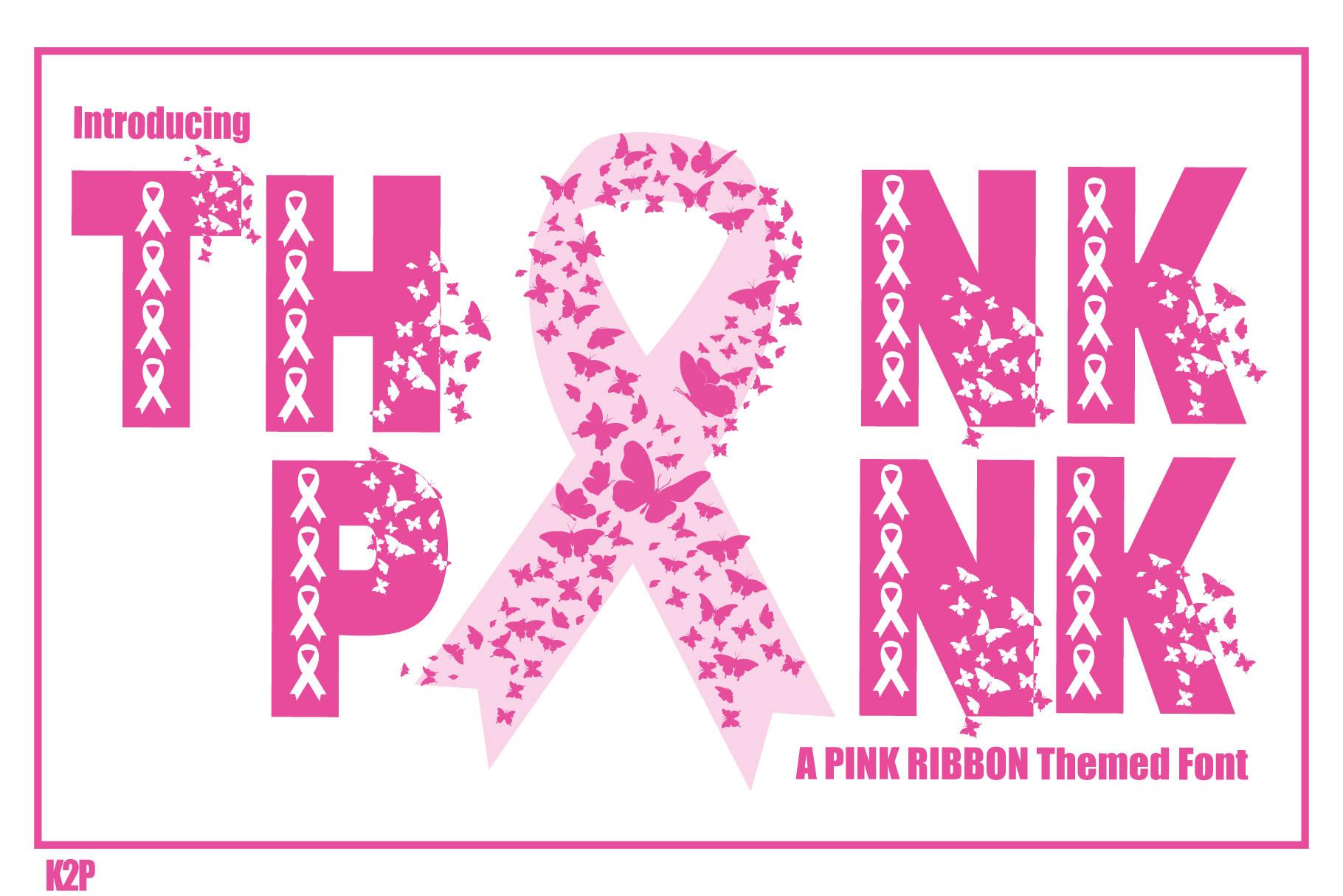 Think Pink Font