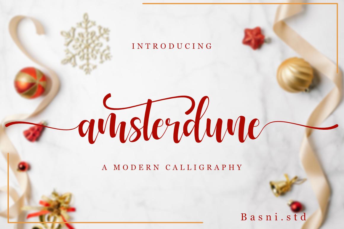 Amsterdune Font