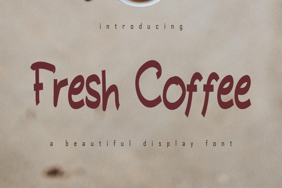 Fresh Coffee Font