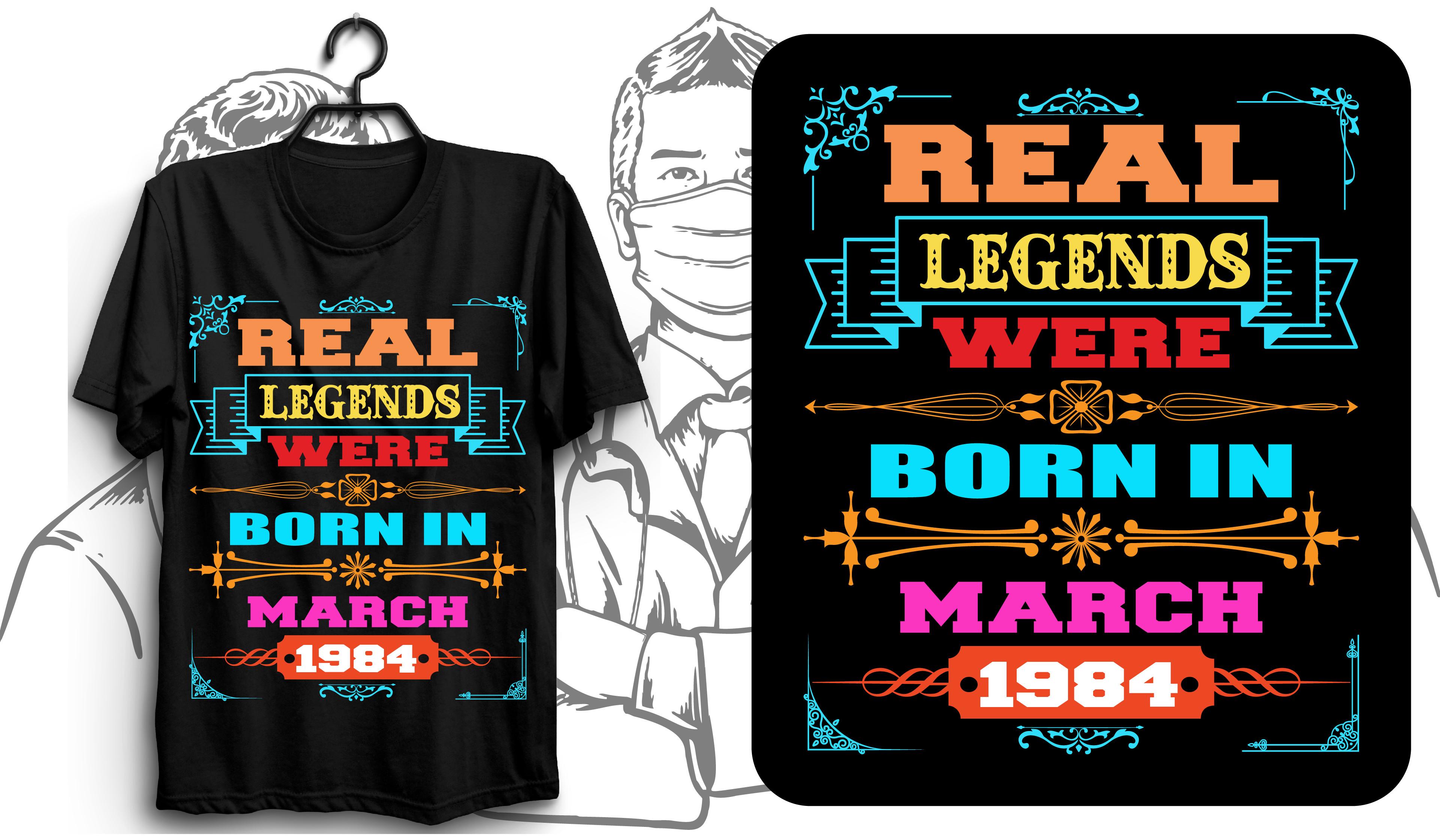 Real Legends Were Born in March 1984