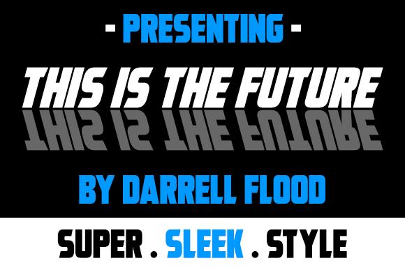 This is the Future Font