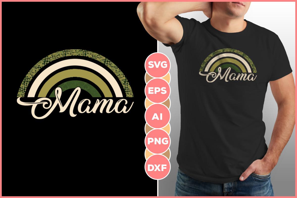Mama with Vintage Design