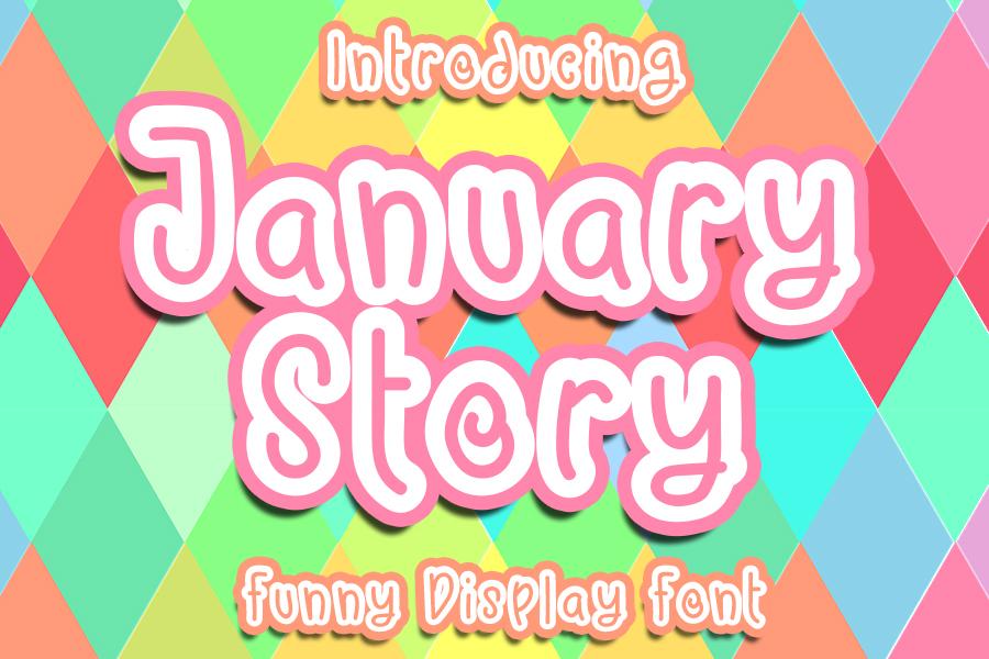 January Story Font