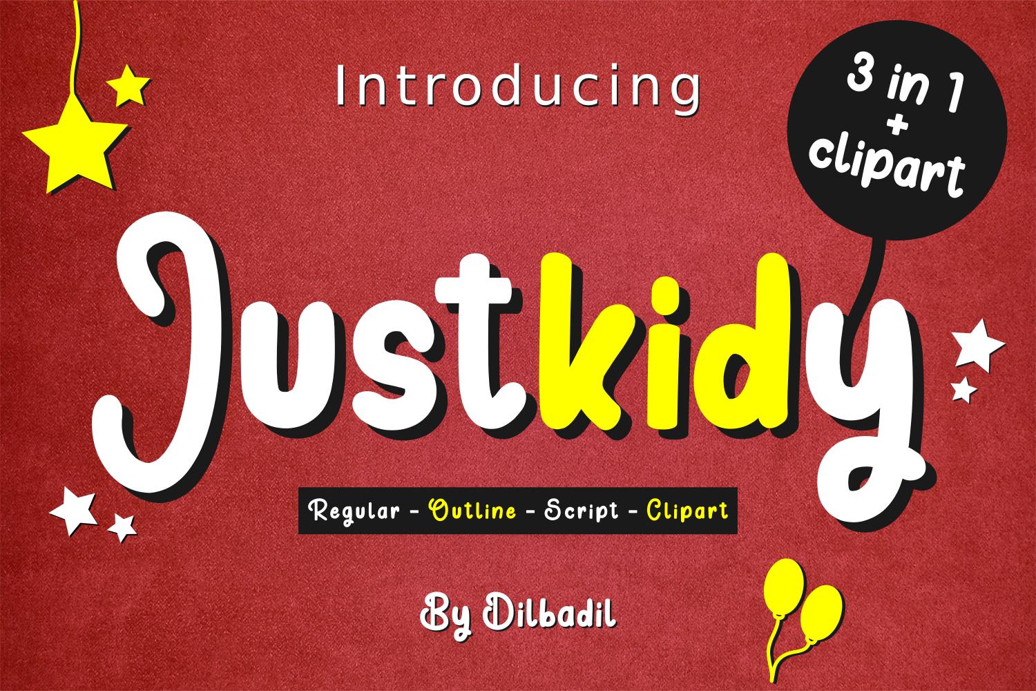 Justkidy Font