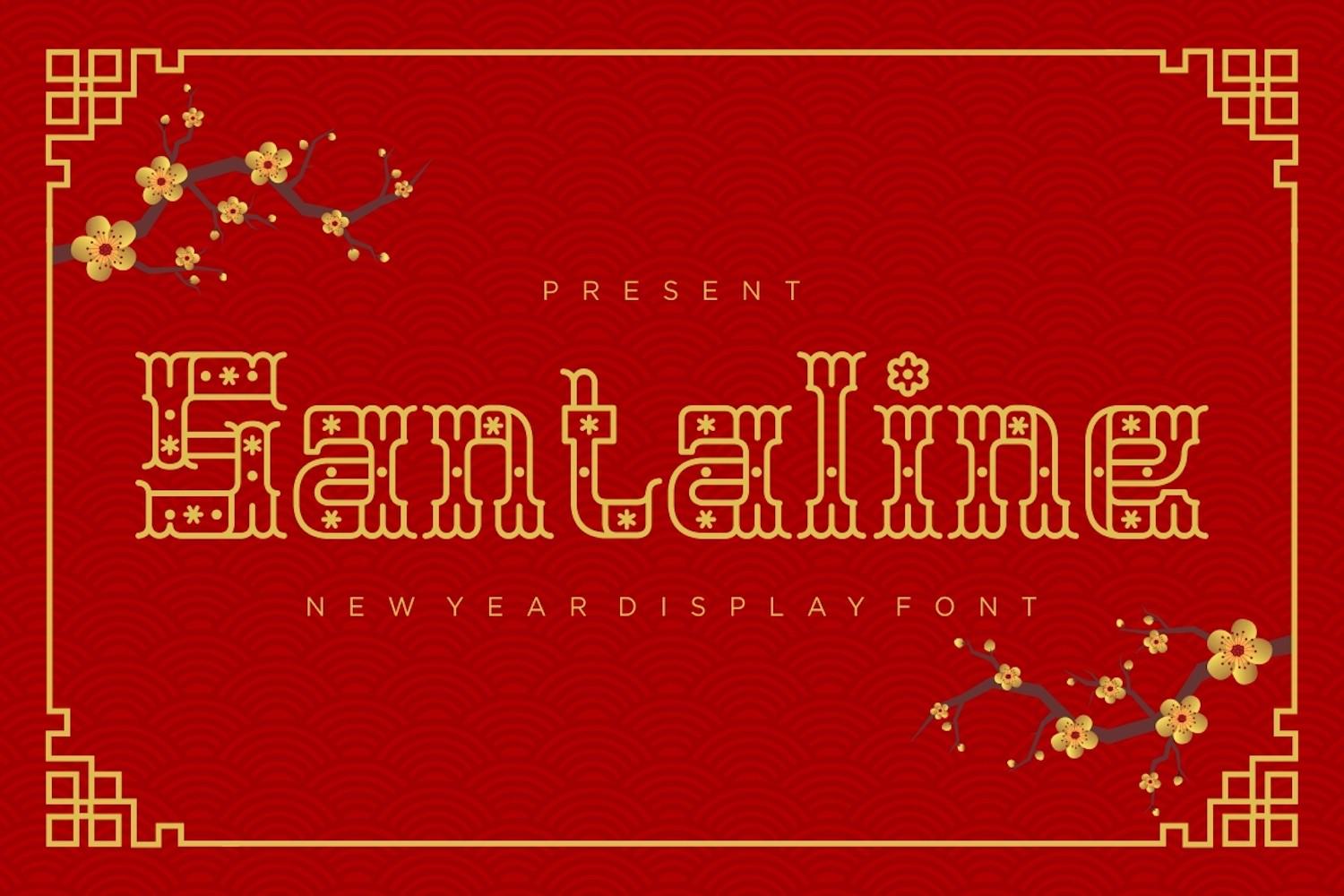 Santaline Font