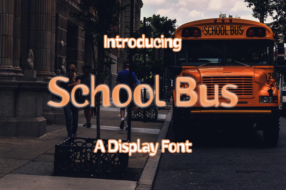 School Bus Font